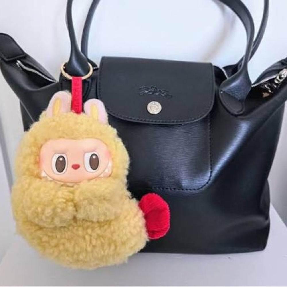 Wacky Mart shrimp labubu earphone case & bag charm